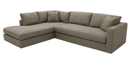 Taft Fabric Heather | Camden Maude Sectional | Valley Ridge Furniture