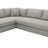 Taft Fabric Pearl | Camden Maude Sectional | Valley Ridge Furniture