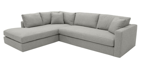 Taft Fabric Pearl | Camden Maude Sectional | Valley Ridge Furniture
