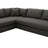 Taft Fabric Truffle | Camden Maude Sectional | Valley Ridge Furniture