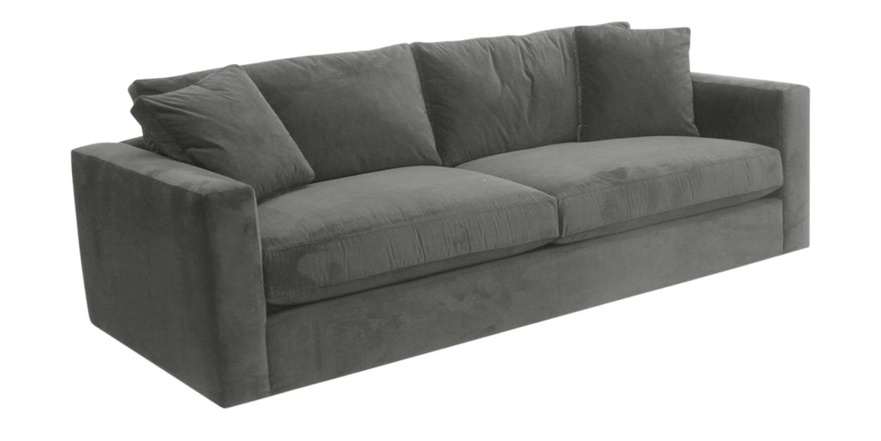 Douglas Fabric Charcoal | Camden Maude Grand Sofa | Valley Ridge Furniture