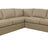 Douglas Fabric Camel | Camden York Sectional | Valley Ridge Furniture