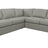 Douglas Fabric Ice | Camden York Sectional | Valley Ridge Furniture