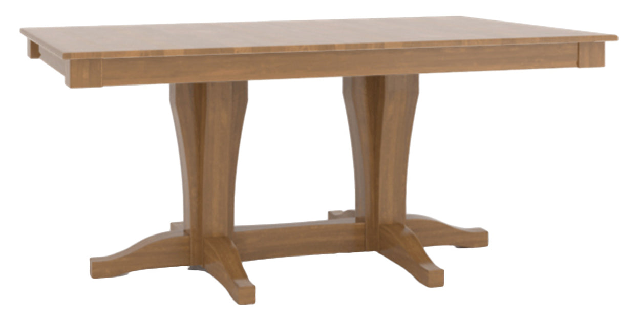 Honey Washed | Canadel Core Dining Table 3868 with XC Base