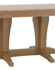 Honey Washed | Canadel Core Dining Table 3868 with XC Base