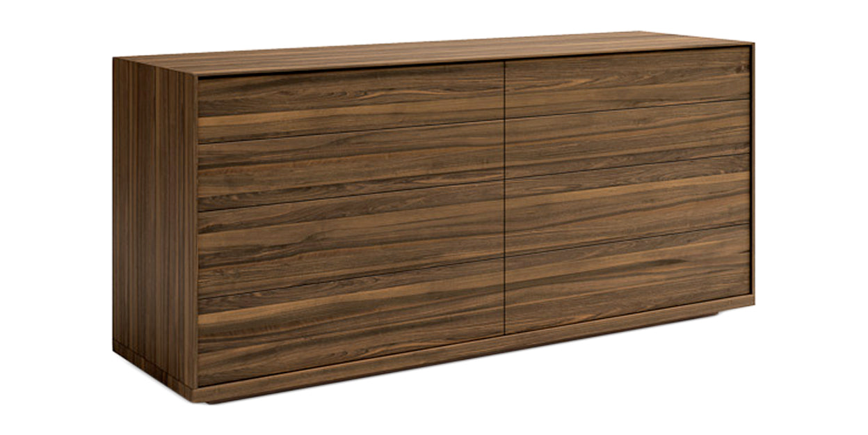 Smoked Walnut | Mobican Mimosa Double Dresser