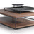 Anthracite and Natural Walnut | Trica Mix It Up Coffee Table Collection