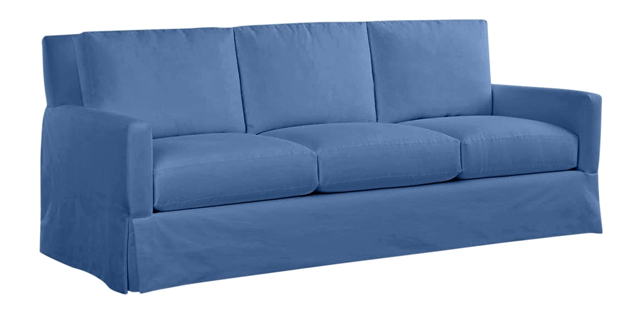 Petry Fabric Blue | Lee Industries 5907 Sofa | Valley Ridge Furniture