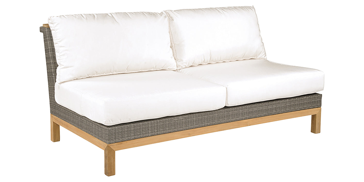 Sectional Armless Settee | Kingsley Bate Azores Collection | Valley Ridge Furniture