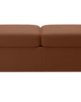Paloma Leather New Cognac | Stressless Double Ottoman | Valley Ridge Furniture