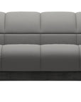 Paloma Leather Silver Grey and Grey Base | Stressless Oslo Sofa | Valley Ridge Furniture