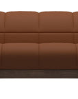 Paloma Leather New Cognac and Walnut Base | Stressless Oslo Sofa | Valley Ridge Furniture