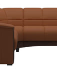 Paloma Leather New Cognac and Brown Base | Stressless Oslo Sectional | Valley Ridge Furniture