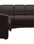 Paloma Leather Chocolate and Brown Base | Stressless Oslo Sectional | Valley Ridge Furniture