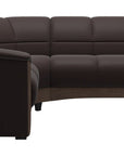 Paloma Leather Chocolate and Walnut Base | Stressless Oslo Sectional | Valley Ridge Furniture