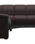 Paloma Leather Chocolate and Grey Base | Stressless Oslo Sectional | Valley Ridge Furniture