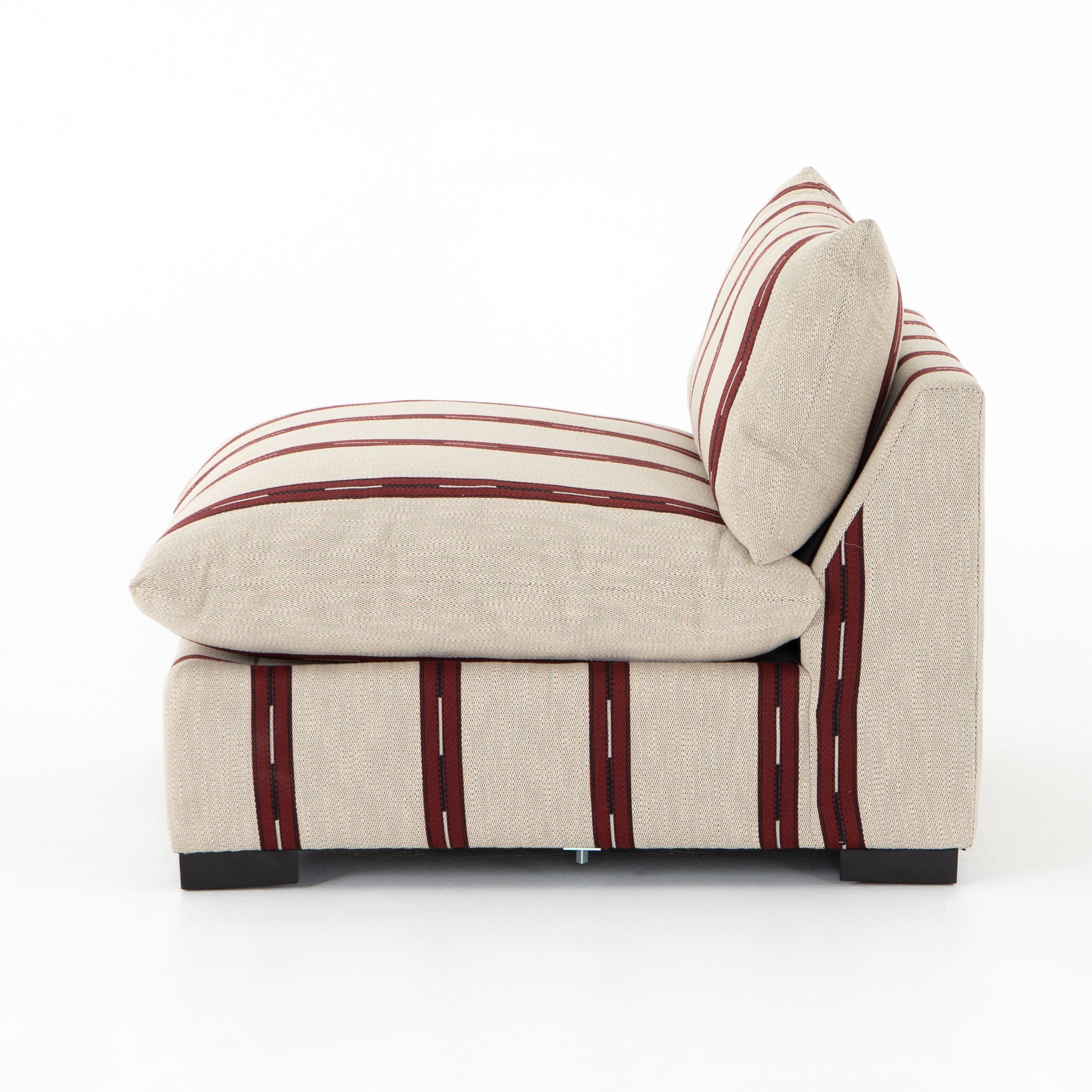 Zella Garnet Fabric with Distressed Natural Pine | Grant Chair | Valley Ridge Furniture