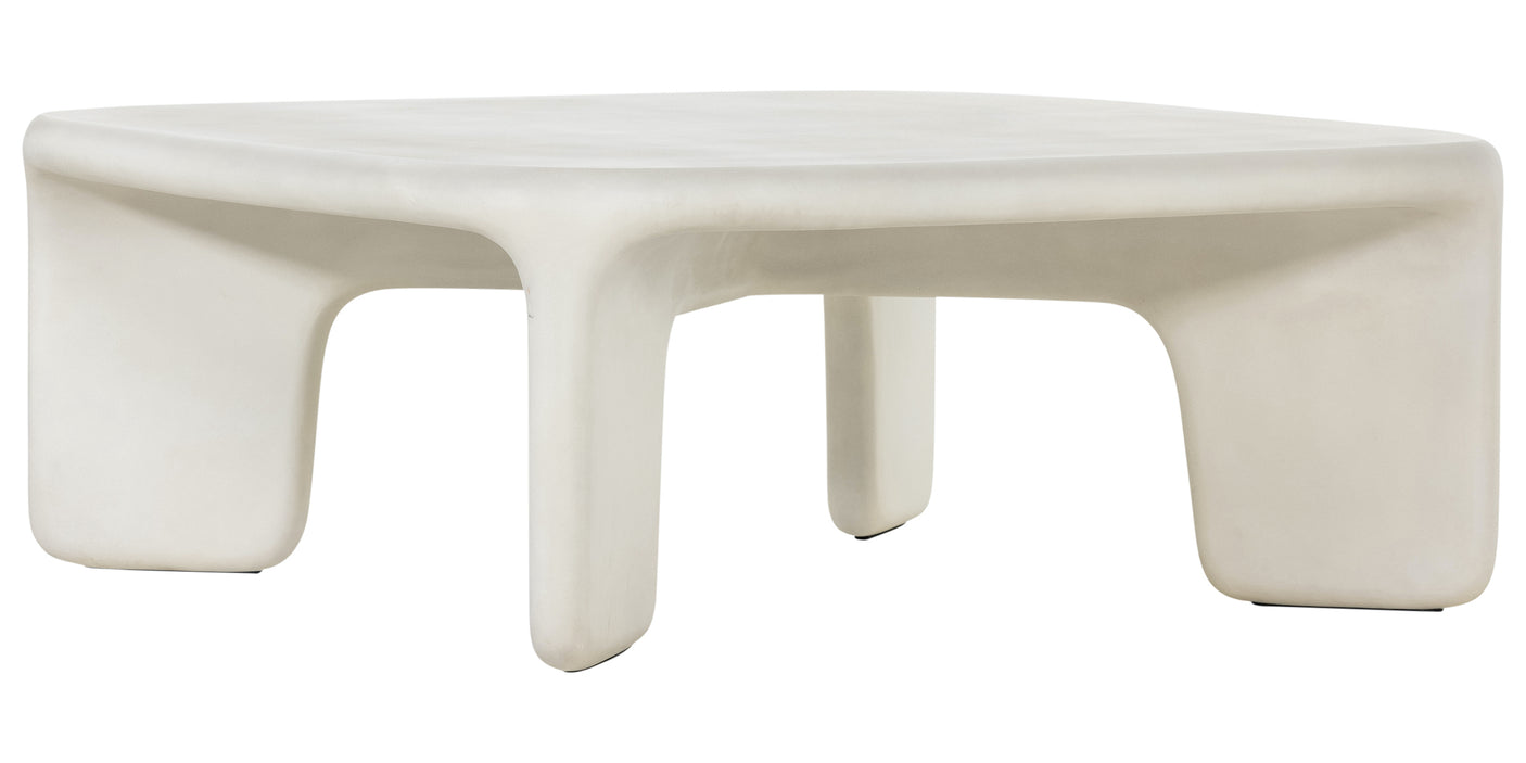 White Concrete | Dante Coffee Table | Valley Ridge Furniture