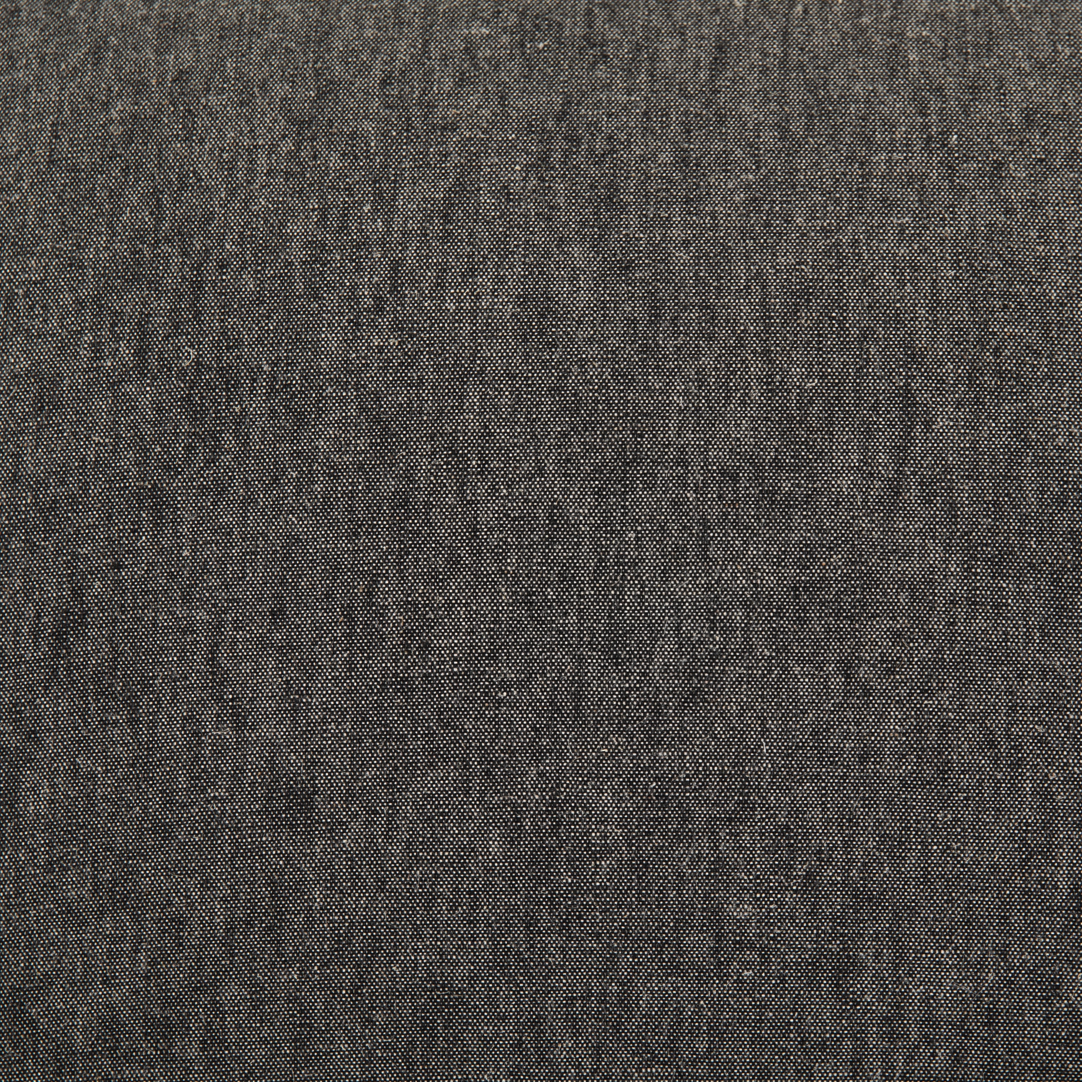 Ives Black Fabric & Black Wash Oak with Durango Smoke Leather | Reuben Chair | Valley Ridge Furniture