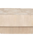 Bleached Burl with White Mahogany | Blanco Coffee Table | Valley Ridge Furniture