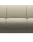 Paloma Leather Light Grey and Walnut Arm Trim | Stressless Manhattan Sofa | Valley Ridge Furniture