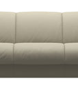 Paloma Leather Light Grey and Whitewash Arm Trim | Stressless Manhattan Sofa | Valley Ridge Furniture