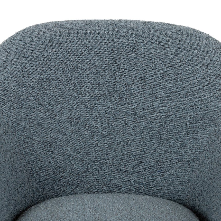 Knoll Sky Fabric with Matte Ebony Iron | Suerte Chair | Valley Ridge Furniture