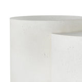 Textured White Concrete | Meza Nesting Coffee Table | Valley Ridge Furniture