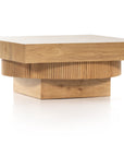 Honey Oak | Leland Coffee Table | Valley Ridge Furniture