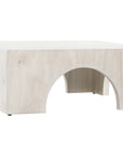 Bleached Guanacaste | Fausto Coffee Table | Valley Ridge Furniture