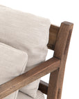 Ashby Oatmeal Fabric with Rustic Oak Veneer | Apollo Chair | Valley Ridge Furniture
