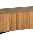 Natural Yukas with Iron | Hudson Rectangle Coffee Table | Valley Ridge Furniture