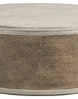 Weathered Blonde Oak with Rustic Rattan | Kiara Coffee Table | Valley Ridge Furniture