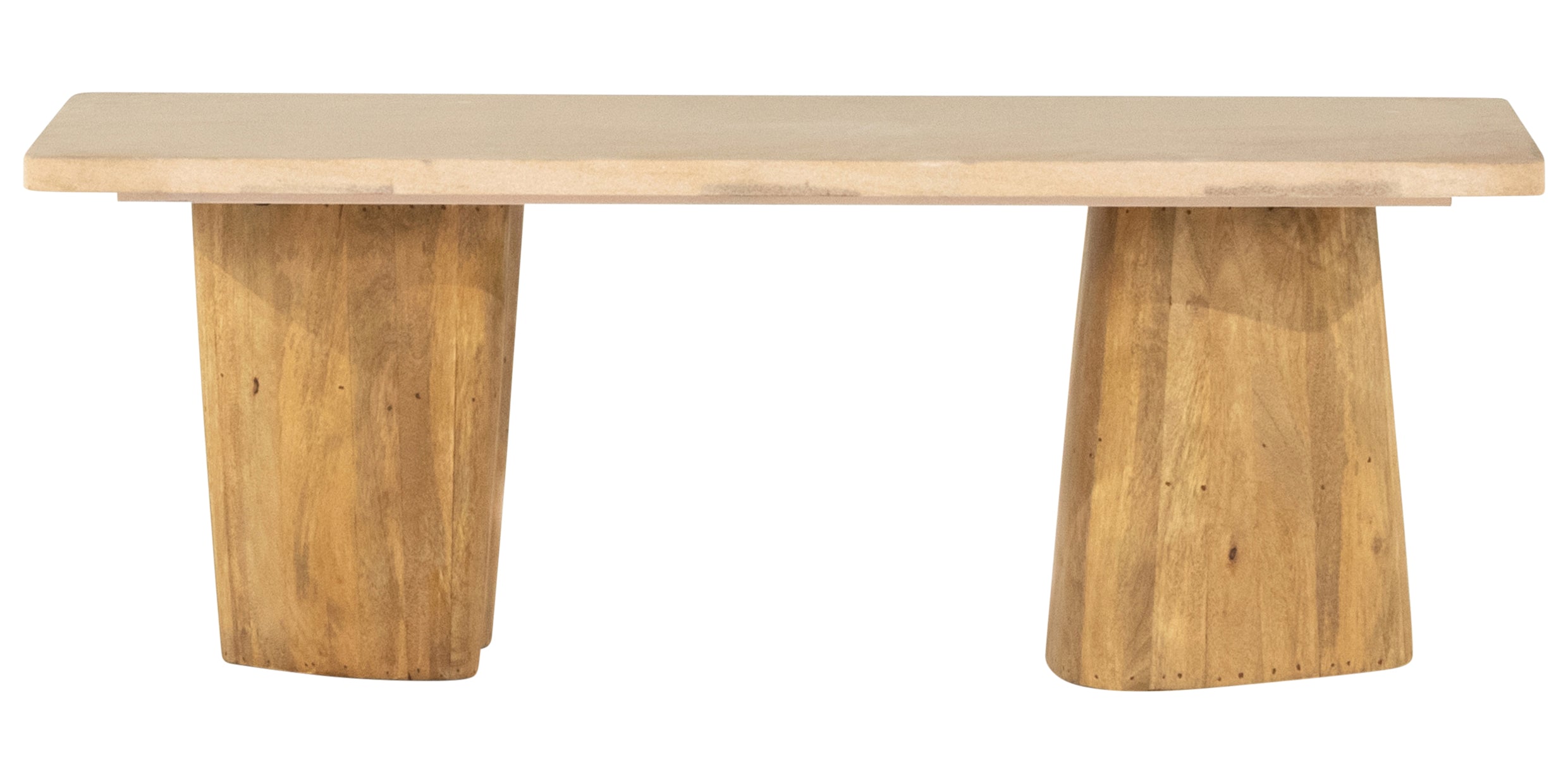 Auburn Mango with Sandstone | Myla Coffee Table | Valley Ridge Furniture