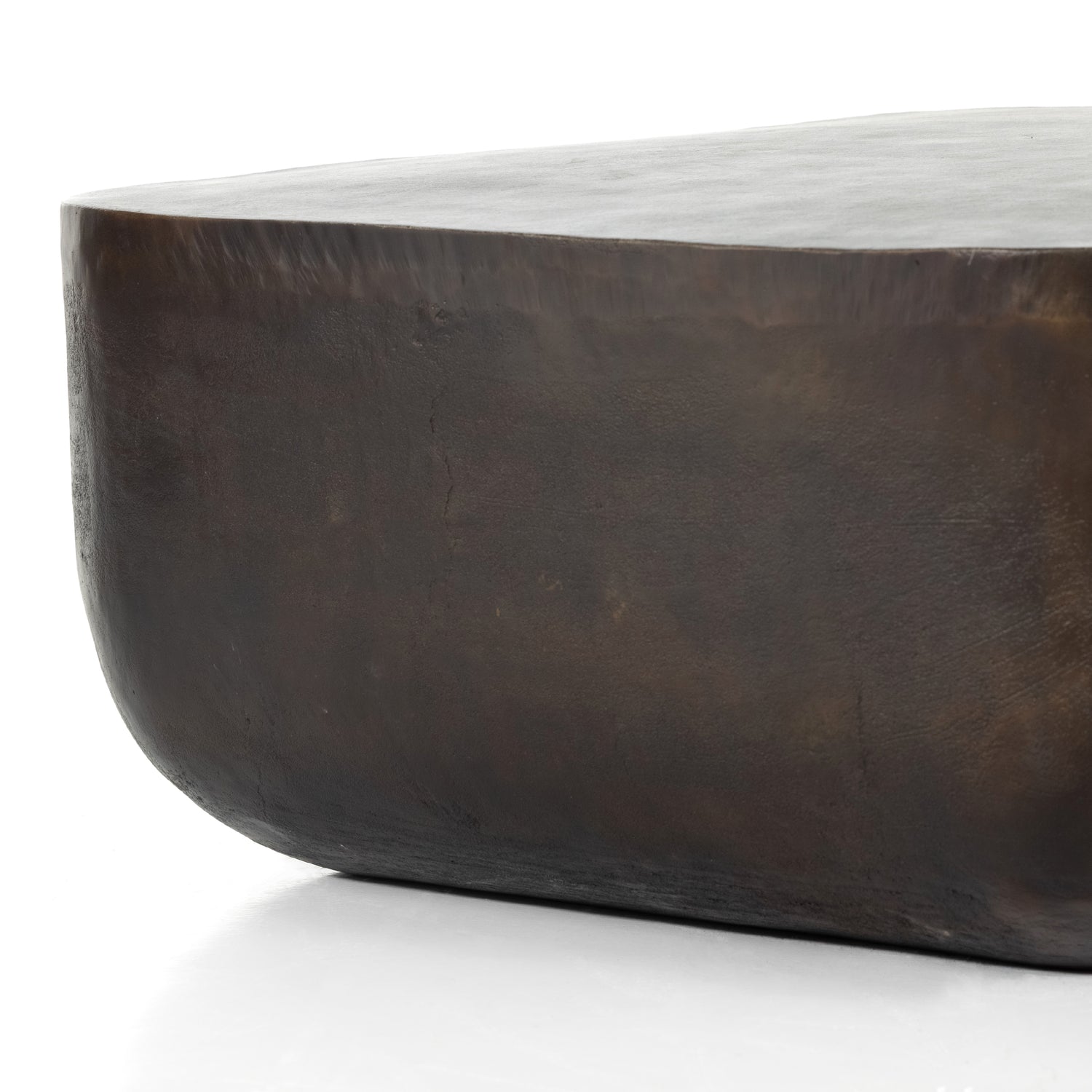 Antique Rust (35.5in Size) | Basil Square Outdoor Coffee Table | Valley Ridge Furniture