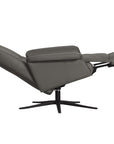 Trend Leather Graphite | Norwegian Comfort Space 3600 Recliner | Valley Ridge Furniture