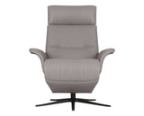Trend Leather Cinder | Norwegian Comfort Space 5100 Recliner | Valley Ridge Furniture