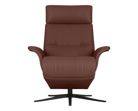 Trend Leather Cognac | Norwegian Comfort Space 5100 Recliner | Valley Ridge Furniture
