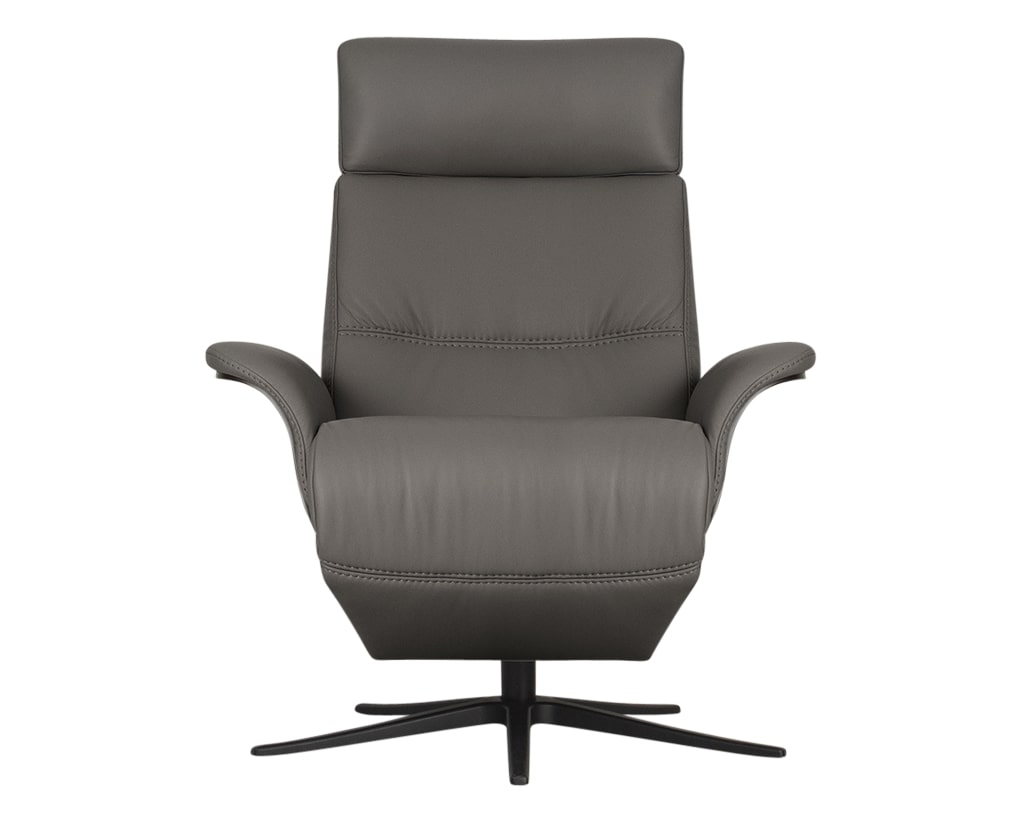Trend Leather Graphite | Norwegian Comfort Space 5100 Recliner | Valley Ridge Furniture
