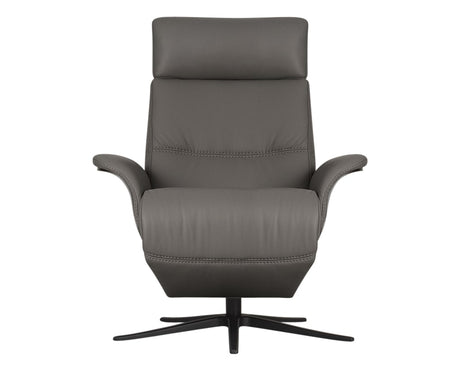 Trend Leather Graphite | Norwegian Comfort Space 5100 Recliner | Valley Ridge Furniture