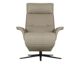 Trend Leather Pebble | Norwegian Comfort Space 5100 Recliner | Valley Ridge Furniture