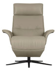Trend Leather Pebble | Norwegian Comfort Space 5100 Recliner | Valley Ridge Furniture