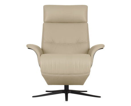 Trend Leather Sand | Norwegian Comfort Space 5100 Recliner | Valley Ridge Furniture