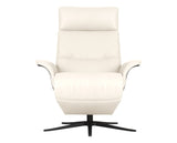 Trend Leather Snow | Norwegian Comfort Space 5100 Recliner | Valley Ridge Furniture