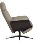 Trend Leather Pebble | Norwegian Comfort Space 5100 Recliner | Valley Ridge Furniture