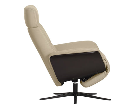Trend Leather Sand | Norwegian Comfort Space 5100 Recliner | Valley Ridge Furniture