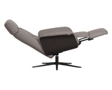 Trend Leather Cinder | Norwegian Comfort Space 5100 Recliner | Valley Ridge Furniture