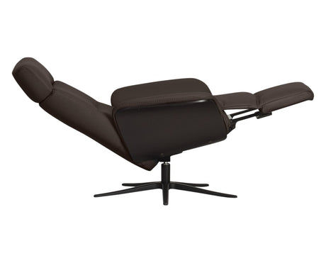 Trend Leather Smoke | Norwegian Comfort Space 5100 Recliner | Valley Ridge Furniture