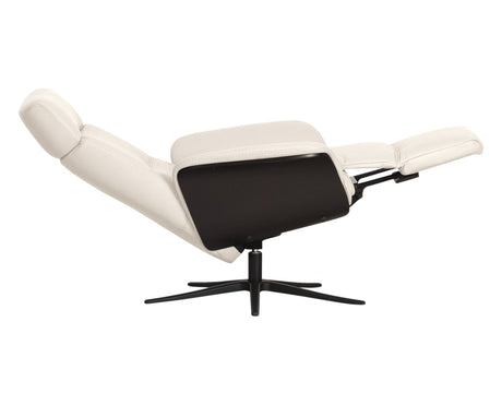 Trend Leather Snow | Norwegian Comfort Space 5100 Recliner | Valley Ridge Furniture