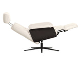 Trend Leather Snow | Norwegian Comfort Space 5100 Recliner | Valley Ridge Furniture